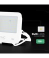 50W LED breedstraler - 135lm/W, IP65, CREE chip, witte behuizing, 6 jaar garantie