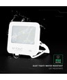 50W LED breedstraler - 135lm/W, IP65, CREE chip, witte behuizing, 6 jaar garantie