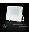 200W LED breedstraler - 135lm/W, IP65, witte behuizing, Cree chip, 6 jaar garantie