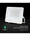 V-Tac 200W LED breedstraler - 135lm/W, IP65, witte behuizing, Cree LED, 6 jaar garantie