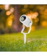 GU10 tuinspot met prikpen - Wit, aluminium, IP65, exclusief lichtbron