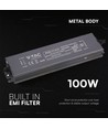 100W / 24V DC voeding - 4.15A, IP67 waterdicht