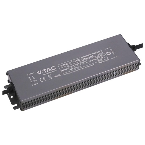 150W / 24V DC voeding voor LED-strips - 6,25A, IP67