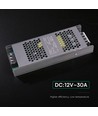 360W / 12V DC Slim voeding - 30A, IP20, voor LED-strips