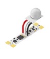 PIR-sensor voor alu profiel - Geschikt voor 10mm strip, 12V (60W), 24V (120W)