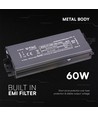 60W / 12V DC voeding - 5A, IP67 waterdicht