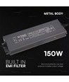 150W / 12V DC Voeding - 12.5A, IP67 Waterdicht