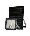 30W Solara CCT LED-breedstraler met zonnepaneel - IP65, afstandsbediening