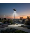 30W Solara CCT LED-breedstraler met zonnepaneel - IP65, afstandsbediening