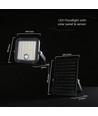 30W Solara CCT LED-breedstraler met zonnepaneel - IP65, afstandsbediening