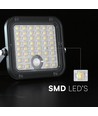 30W Solara CCT LED-breedstraler met zonnepaneel - IP65, afstandsbediening