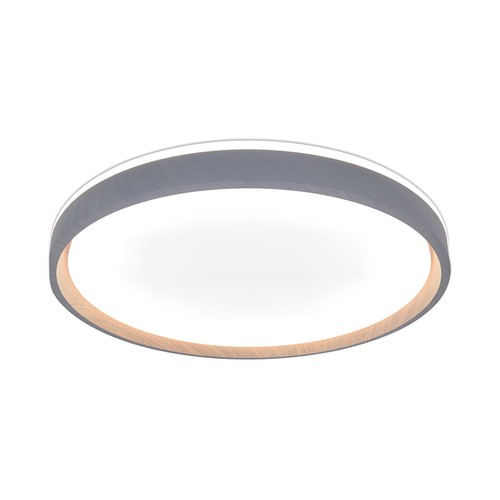 V-Tac 40W LED plafondlamp met afstandsbediening - 3-in-1 CCT, dimbaar, houtafwerking, Designer Domelight