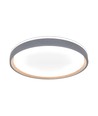 V-Tac 40W LED plafondlamp met afstandsbediening - 3-in-1 CCT, dimbaar, houtafwerking, Designer Domelight