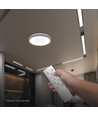 V-Tac 60W Designer plafondlamp met afstandsbediening - 3-in-1 CCT, dimbaar, houtafwerking