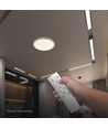 V-Tac LED Plafondlamp met Afstandsbediening - 30W/60W, 3-in-1 CCT, Dimbaar, Houtlook Design
