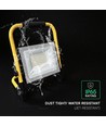 50W LED-bouwlamp op statief - 3m snoer, werklamp, zwarte behuizing, IP65, CREE chip, 6 jaar garantie