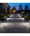 V-Tac 1W LED grondspot - IP67, witte behuizing, 6400K