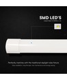 V-Tac 56,6cm 20W LED armatuur - 120lm/W, 3-in-1 CCT, Slim, incl. lichtbron