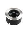 V-Tac 6W LED grondspot - IP67, 4000K, zilveren behuizing, incl. lichtbron
