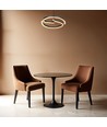 25W LED design hanglamp - Ø40cm, Sandy Black, 4000K, decoratieve plafondlamp