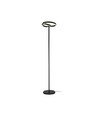 25W LED design vloerlamp - Ø30 x 142cm, mat zwart, 4000K