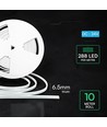 V-Tac 10m 9W/m Neon Flex LED - 24V, IP65, 3000K, warm wit