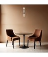V-Tac 10W LED hanglamp - Ø12,8cm, 3000K, Smoke+Amber+White, decoratieve plafondlamp