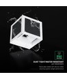 V-Tac 9W LED wandlamp op zonne-energie met sensor - CCT, IP65, witte behuizing, PIR sensor