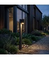 V-Tac 50cm GU10 tuinlamp - IP44, zwart, zonder lichtbron