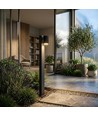 V-Tac 50cm GU10 tuinlamp - IP44, zwart, zonder lichtbron