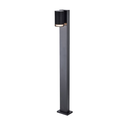 V-Tac GU10 tuinlamp, 80cm - IP44, zwart, zonder lichtbron, staande buitenlamp