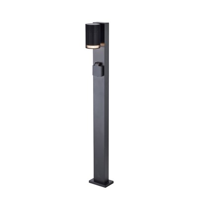 V-Tac 80cm GU10 tuinlamp staand - IP44, zwart, exclusief lichtbron