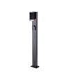 V-Tac 80cm GU10 tuinlamp staand - IP44, zwart, exclusief lichtbron