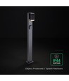 V-Tac 80cm GU10 tuinlamp staand - IP44, zwart, exclusief lichtbron