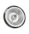 GU10 12W zwarte LED spot - AR111