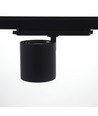 LEDlife 30W zwarte DALI spanningsrail spot - RA 90, 38 graden, 3-fasen