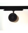 LEDlife 30W zwarte DALI spanningsrail spot - RA 90, 38 graden, 3-fasen