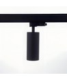 10W 3-fase RA97 spanningsrail spot - Dimbaar, 110lm/W, zwart