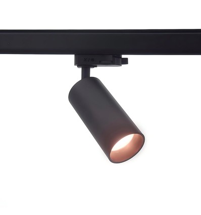 10W 3-fase RA97 spanningsrail spot - Dimbaar, 110lm/W, zwart