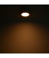 6 st. 12V downlight - 2,5W, rond, incl. gatenzaag en quick connector, voor boot etc.