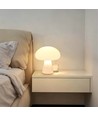 Oplaadbare LED paddenstoel tafellamp - Wit, touch dimbaar, CCT, IP54