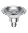 BA15d AR70 9W dimbare LED lamp, 12V - 510lm, 35 graden, grijze behuizing