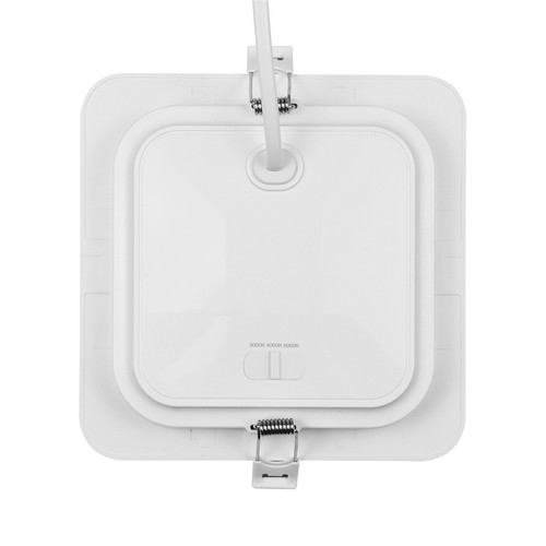 12W Dure 3 vierkante LED-plafondlamp - CCT, IP54, 14,5x14,5 cm