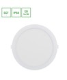 24W Dure 3 LED plafondlamp - CCT, IP54, Ø22,5cm, wit, 110° stralingshoek