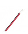 100m Kabel rood/zwart - 2x0,35mm², 12V-24V, voor LED-strip