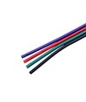 10m 1,2mm² RGB kabel - 4-aderig (16AWG), 12V-24V voor LED strip