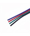 100m RGB kabel - 4x0,35mm², 12V-24V, voor LED strip