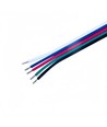 100m RGBW Kabel - 5x0,35mm², 12V-24V, voor LED strip