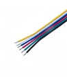 5m RGB+CCT-kabel voor LED-strip - 6x0,35 mm², 12/24V