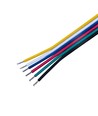 20m 1,2mm² RGBCCT kabel - 6-aderig (16AWG), 12V-24V voor LED-strip